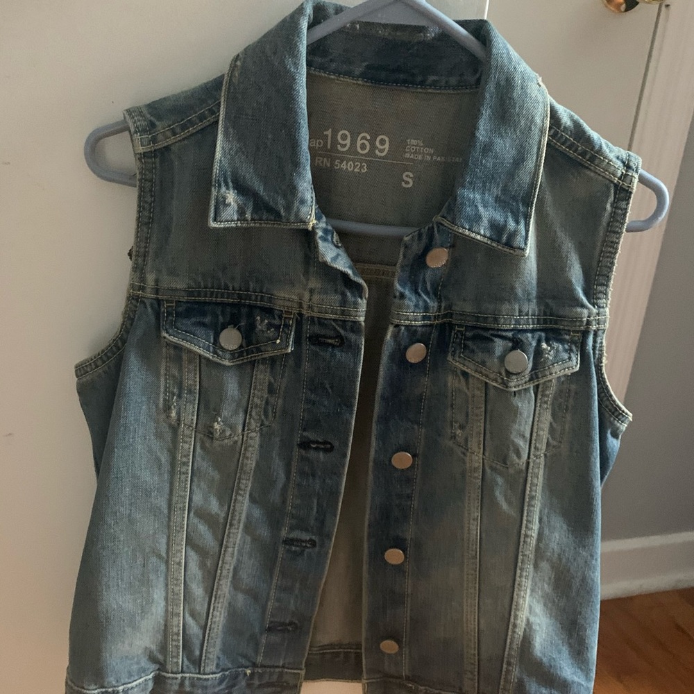 Gap 1969 denim vest
